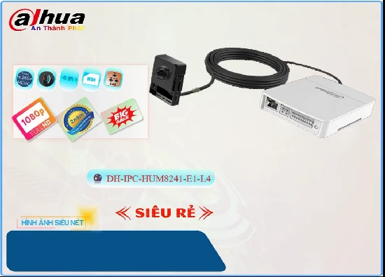 Lắp đặt camera tân phú Camera Dahua DH-IPC-HUM8241-E1-L4 