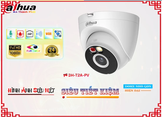 Lắp đặt camera tân phú Camera DH-T2A-PV Dahua Thiết kế Đẹp 🌟👌