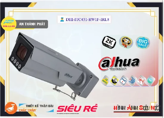 Lắp đặt camera tân phú Camera Dahua DHI-ITC431-RW1F-IRL8