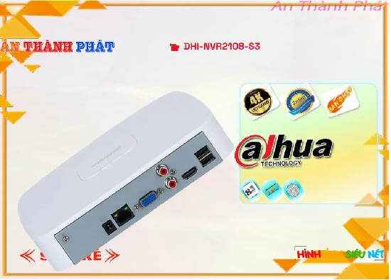 Lắp đặt camera tân phú Đầu Thu Dahua DHI-NVR2108-S3