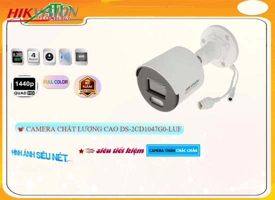 Lắp đặt camera tân phú DS-2CD1047G0-LUF Camera HD IP Hikvision Chi phí phù hợp