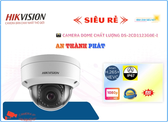 Lắp đặt camera tân phú DS-2CD1123G0E-I IP POE Camera Giá Rẻ Hikvision