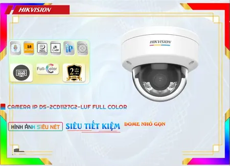 Lắp đặt camera tân phú DS-2CD1127G2-LUF Camera IP Hikvision