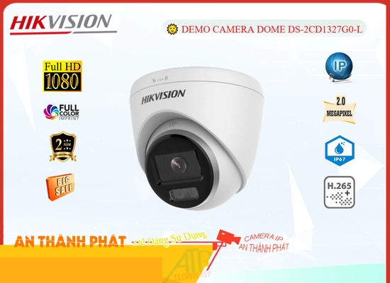 Lắp đặt camera tân phú Camera An Ninh Hikvision DS-2CD1327G0-L Giá rẻ