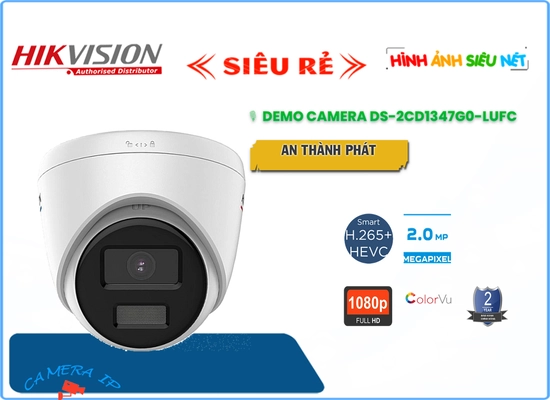 Lắp đặt camera tân phú DS-2CD1327G0-LU Camera Hikvision Giá tốt
