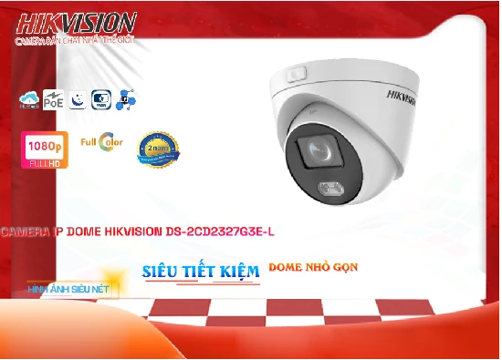 Lắp đặt camera tân phú Hikvision DS-2CD2327G3E-L Hình Ảnh Đẹp