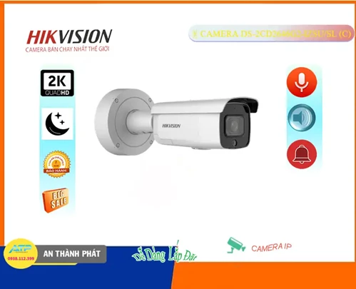 Lắp đặt camera tân phú Camera DS-2CD2646G2-IZSU/SL(C) Hikvision ✔️
