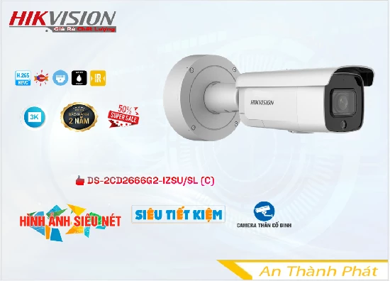 Lắp đặt camera tân phú Camera DS-2CD2666G2-IZSU/SL(C) Hikvision