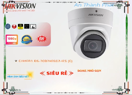 Lắp đặt camera tân phú DS-2CD2H26G2-IZS(C) Camera đang khuyến mãi Hikvision