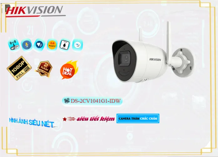 Lắp đặt camera tân phú DS-2CV1041G1-IDW Camera Hikvision