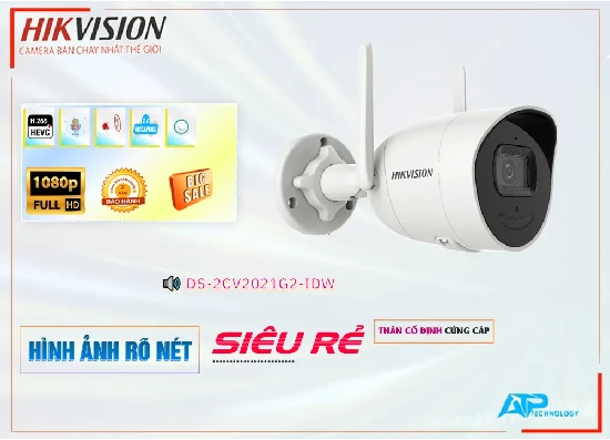 Lắp đặt camera tân phú Camera Hikvision DS-2CV2021G2-IDW