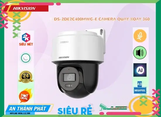 Lắp đặt camera tân phú Camera DS-2DE2C400MWG-E Hikvision