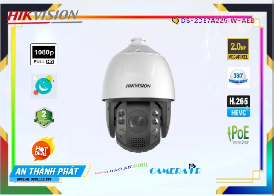 Lắp đặt camera tân phú Camera Hikvision DS-2DE7A225IW-AEB