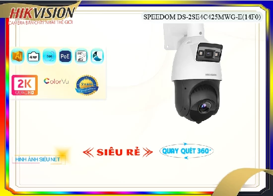 Lắp đặt camera tân phú DS-2SE4C425MWG-E(14F0) Camera An Ninh Đang giảm giá