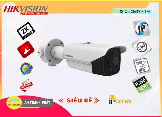 Lắp đặt camera tân phú Camera  Hikvision DS-2TD2628-3/QA