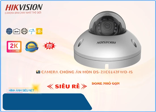 Lắp đặt camera tân phú Camera Giá Rẻ Hikvision DS-2XC6142FWD-IS Công Nghệ Mới