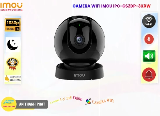 Camera Wifi Imou Xoay 360 IPC-GS2DP-3K0W