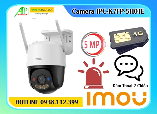Lắp đặt camera Camera 4G Imou IPC-K7FP-5H0TE