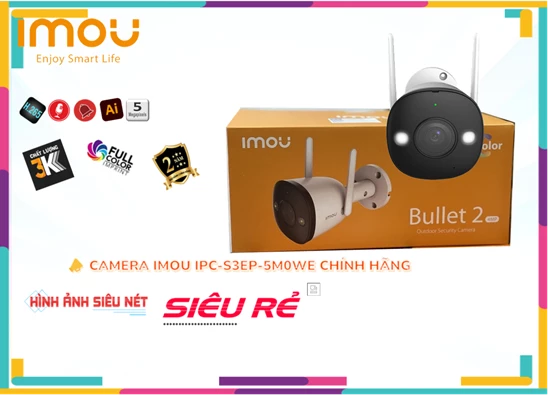 Lắp đặt camera tân phú Camera An Ninh Wifi Imou IPC-S3EP-5M0WE Công Nghệ Mới
