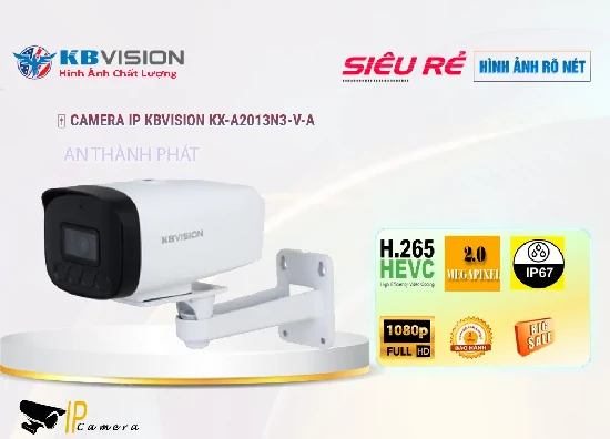 Lắp đặt camera tân phú Camera IP Kbvision KX-A2013N3-V-A