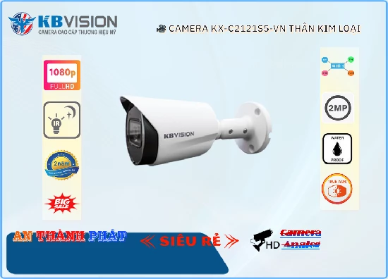 Lắp đặt camera tân phú Camera KX-C2121S5-VN KBvision