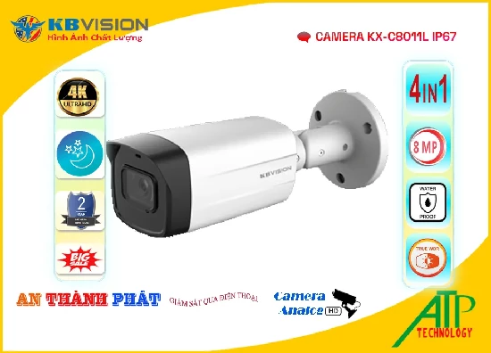 Lắp đặt camera tân phú KX-C8011L Camera KBvision