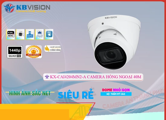 Lắp đặt camera tân phú Camera KBvision KX-CAi4204MN2-A Mẫu Đẹp