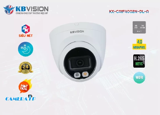Lắp đặt camera tân phú ✅ KX-CAiF4002N-DL-A Camera Thiết kế Đẹp KBvision