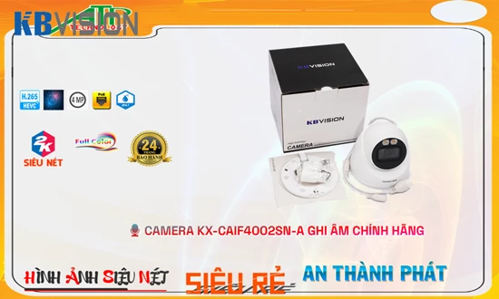 Lắp đặt camera tân phú Camera KBvision KX-CAiF4002SN-A Tiết Kiệm