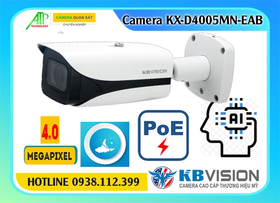 Lắp đặt camera Camera Kbvision AI KX-D4005MN-EAB