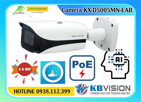 Lắp đặt camera Camera Thân Kbvision KX-D5005MN-EAB