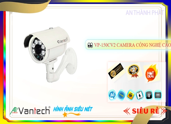 Lắp đặt camera tân phú Camera IP POE VanTech VP-150CV2 Mẫu Đẹp
