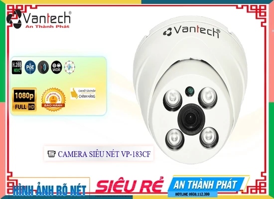 Lắp đặt camera tân phú Camera VP-183CF VanTech