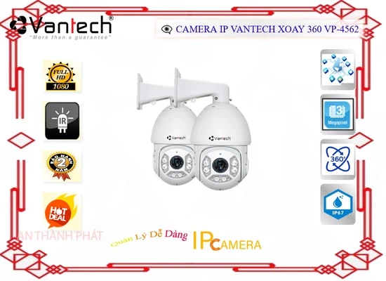 Lắp đặt camera tân phú Camera VanTech VP-4562 Tiết Kiệm