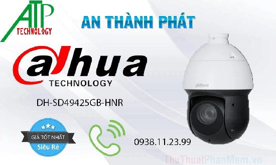 Lắp đặt camera tân phú Camera Giá Rẻ Dahua DH-SD49425GB-HNR Đang giảm giá