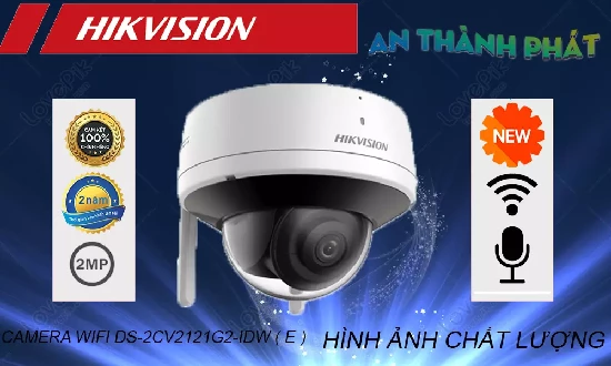 Lắp đặt camera tân phú Camera DS-2CV2121G2-IDW(E) Hikvision Thiết kế Đẹp