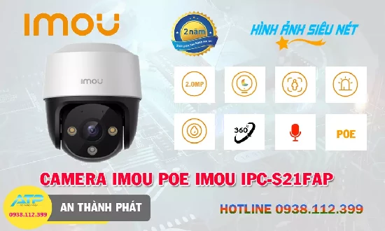 Lắp đặt camera tân phú Camera Giá Rẻ Wifi Imou IPC-S21FAP Giá rẻ