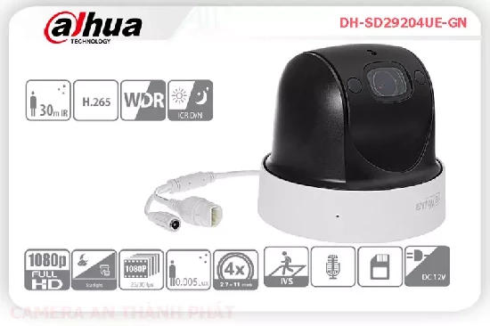 Lắp đặt camera tân phú Camera DH-SD29204UE-GN Hãng Dahua Thiết kế Đẹp