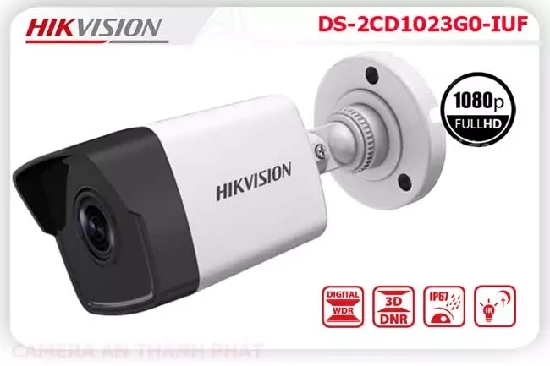 Lắp đặt camera tân phú ✅ DS-2CD1023G0-IUF Camera Hikvision Giá rẻ