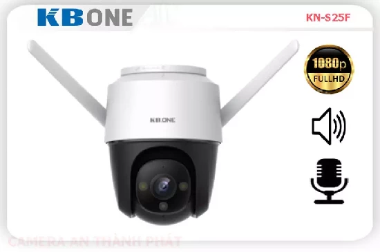 Lắp đặt camera tân phú KN-S25F Camera  Wifi KBone Sắt Nét