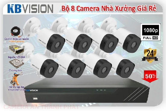  Lắp Camera KBvision Trọn Bộ Giá Rẻ