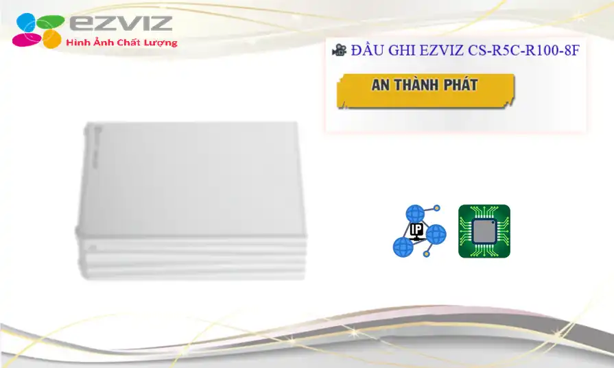 CS-R5C-R100-8FThiết Bị Ghi Hình giá rẻ chất lượng cao Wifi Ezviz