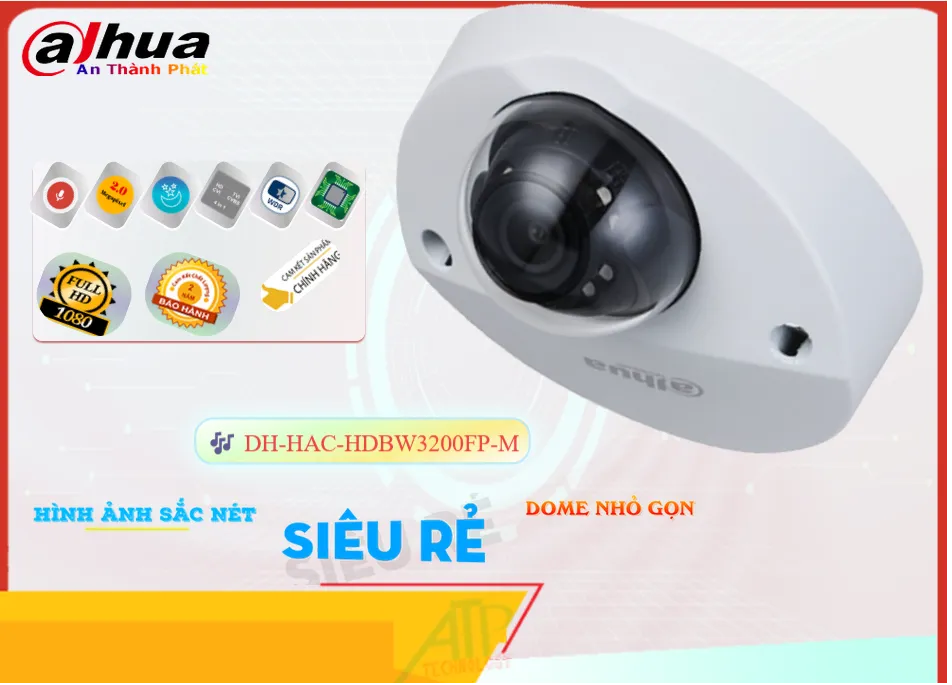 Camera Dahua DH-HAC-HDBW3200FP-M,Giá DH-HAC-HDBW3200FP-M,DH-HAC-HDBW3200FP-M Giá Khuyến Mãi,bán Camera