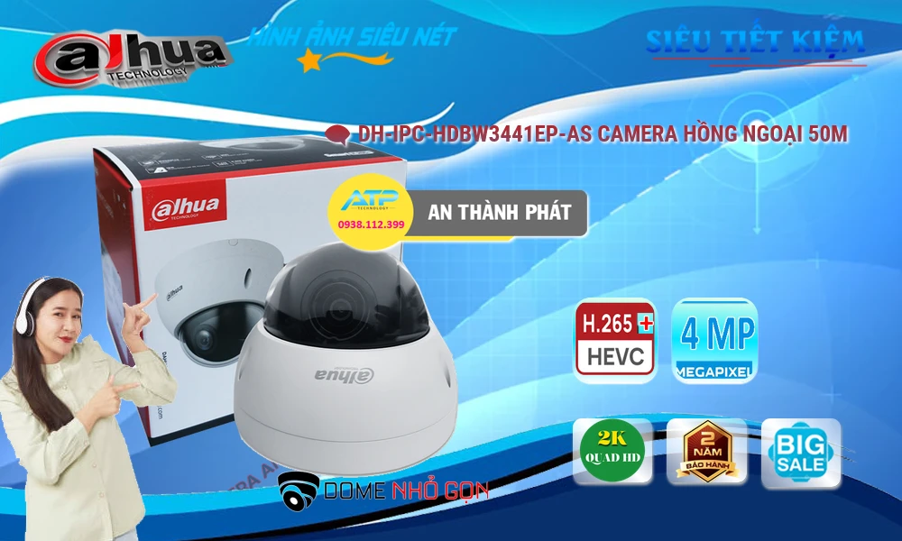 ✴ DH-IPC-HDBW3441EP-AS Dahua Với giá cạnh tranh ✴ DH-IPC-HDBW3441EP-AS Dahua Với giá cạnh tranh