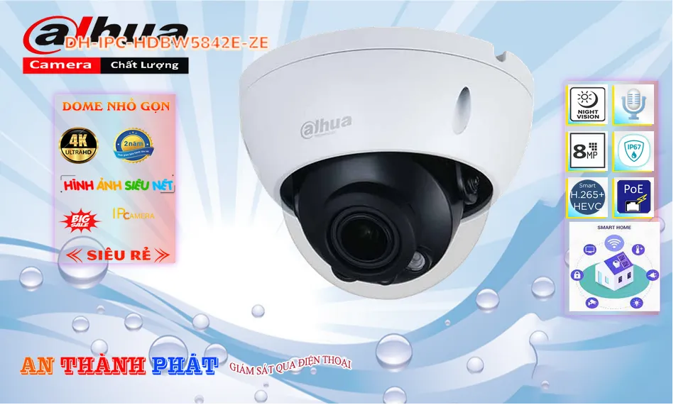 Camera Dahua DH-IPC-HDBW5842E-ZE Camera Dahua DH-IPC-HDBW5842E-ZE