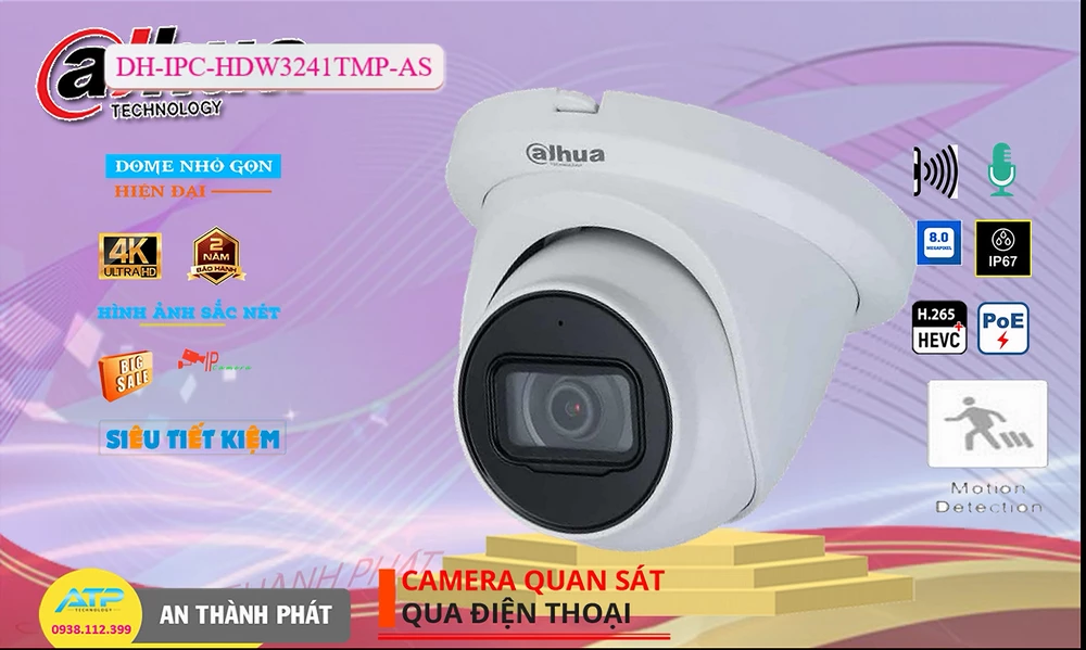 Camera Dahua DH-IPC-HDW3241TMP-AS Camera Dahua DH-IPC-HDW3241TMP-AS