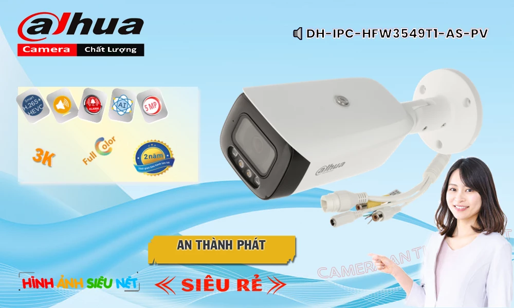 Camera Dahua DH-IPC-HFW3549T1-AS-PV
