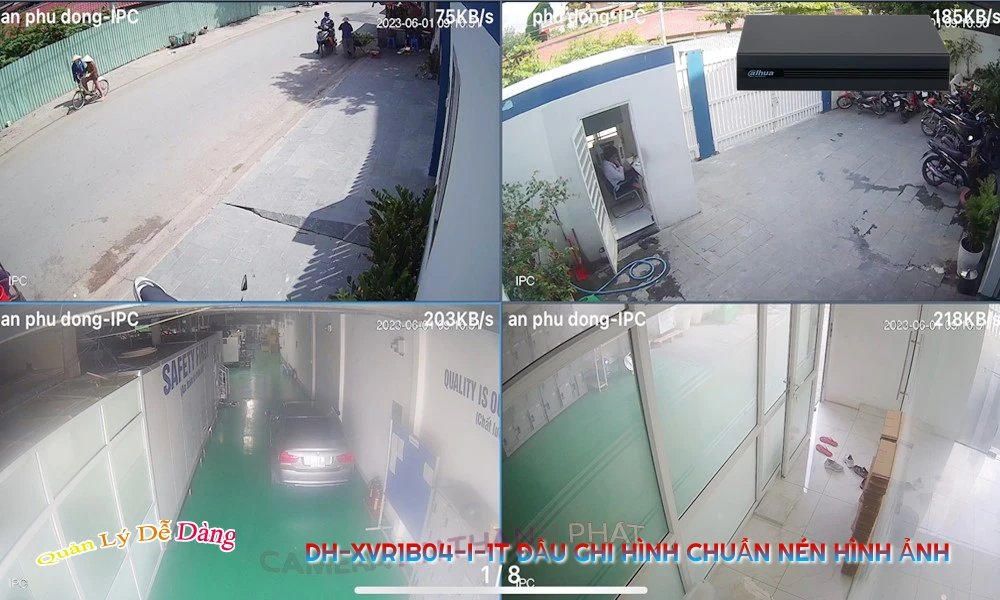 Đầu Ghi Dahua Giá rẻ DH-XVR1B04-I-1T Đầu Ghi Dahua Giá rẻ DH-XVR1B04-I-1T