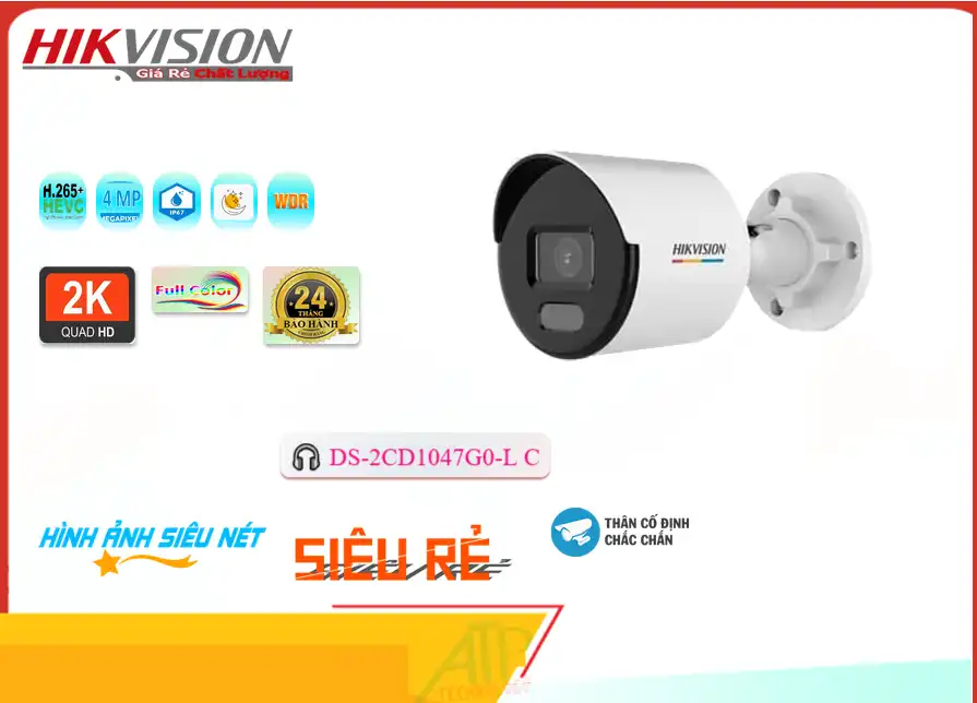 Camera Hikvision DS-2CD1047G0-LC,Giá DS-2CD1047G0-LC,DS-2CD1047G0-LC Giá Khuyến Mãi,bán DS-2CD1047G0-LC Hình Ảnh Đẹp