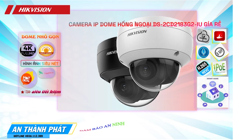 Camera Hikvision DS-2CD2183G2-IU Camera Hikvision DS-2CD2183G2-IU